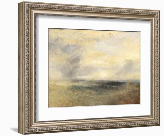 Margate, from the Sea, Ca 1835-J. M. W. Turner-Framed Giclee Print