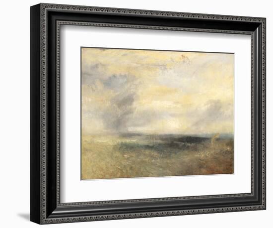 Margate, from the Sea, Ca 1835-J. M. W. Turner-Framed Giclee Print