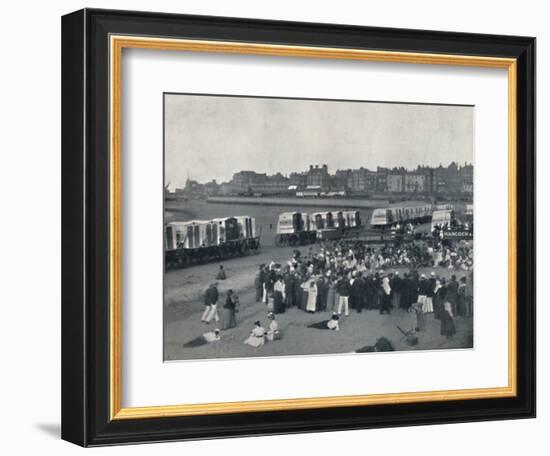 'Margate - On the Sands', 1895-Unknown-Framed Photographic Print