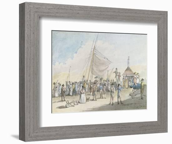 Margate Pier-John Nixon-Framed Giclee Print