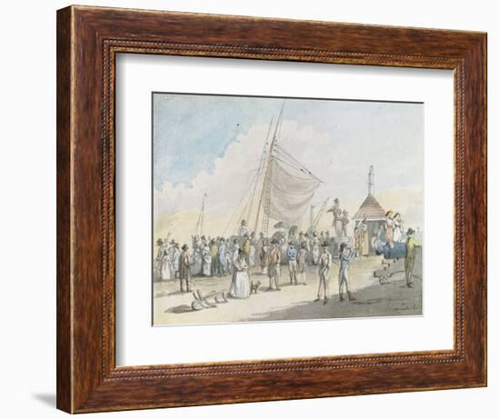 Margate Pier-John Nixon-Framed Giclee Print