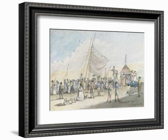 Margate Pier-John Nixon-Framed Giclee Print