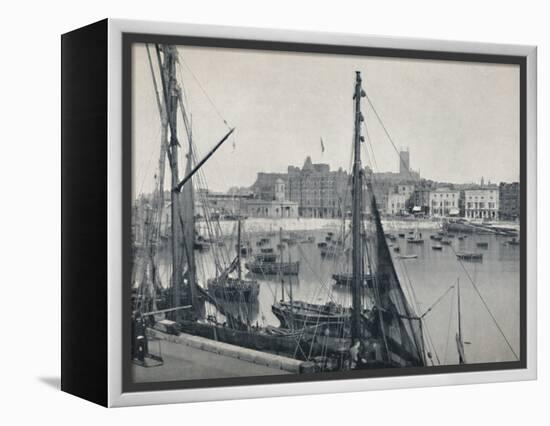 'Margate - The Harbour and the Jetty', 1895-Unknown-Framed Premier Image Canvas
