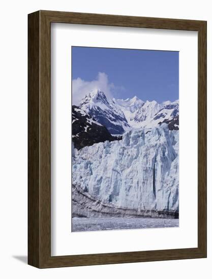 Margerie Glacier Emerging from Mountain Range-DLILLC-Framed Photographic Print