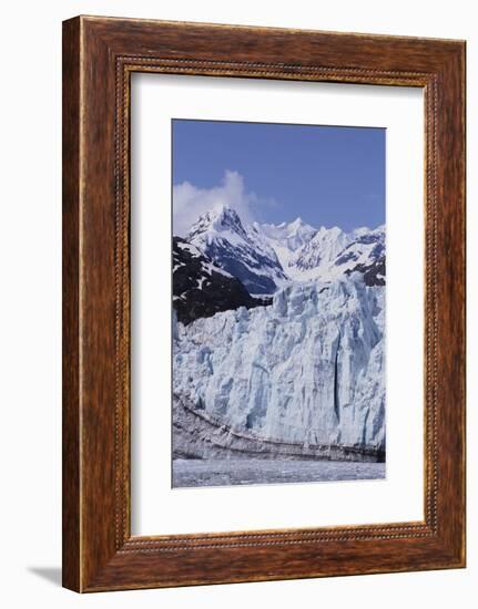 Margerie Glacier Emerging from Mountain Range-DLILLC-Framed Photographic Print