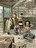 The Javanese Dancers, Universal Exposition, Paris, 1889-Marghetti Marghetti-Giclee Print