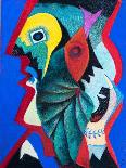 After Picasso,  pastel-Margo Starkey-Framed Giclee Print