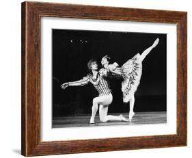 Margot Fonteyn and Rudolf Nureyev in Birthday Offering by the Royal Ballet at Royal Opera House-Anthony Crickmay-Framed Photographic Print