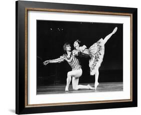 Margot Fonteyn and Rudolf Nureyev in Birthday Offering by the Royal Ballet at Royal Opera House-Anthony Crickmay-Framed Photographic Print