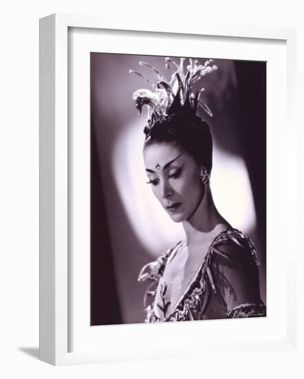 Margot Fonteyn in La Peri, Dame Margot Fonteyn de Arias, 18 May 1919 - 21 February 1991-Houston Rogers-Framed Photographic Print