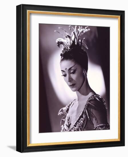 Margot Fonteyn in La Peri, Dame Margot Fonteyn de Arias, 18 May 1919 - 21 February 1991-Houston Rogers-Framed Photographic Print