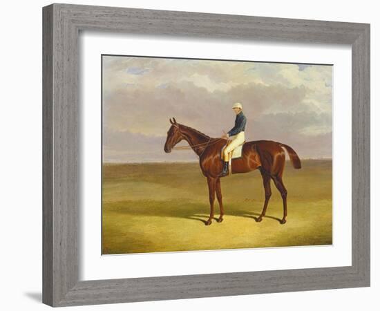 Margrave' with James Robinson Up, 1833-John Frederick Herring I-Framed Giclee Print