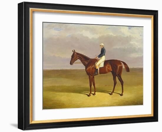 Margrave' with James Robinson Up, 1833-John Frederick Herring I-Framed Giclee Print