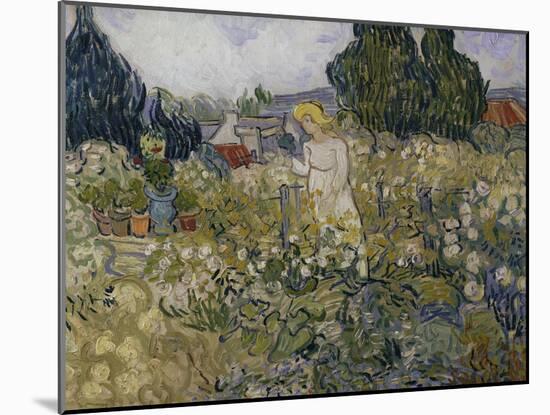 Marguerite Gachet in Her Garden, c.1890-Vincent van Gogh-Mounted Giclee Print