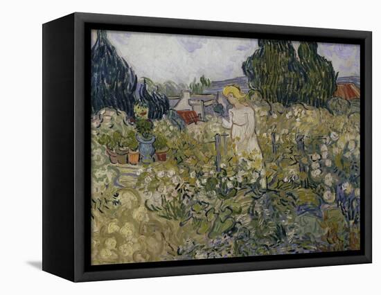 Marguerite Gachet in Her Garden, c.1890-Vincent van Gogh-Framed Premier Image Canvas