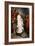 Marguerite Leaving Church, 1838 (Oil on Canvas)-Ary Scheffer-Framed Giclee Print