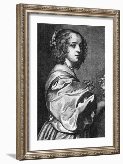 Marguerite Lemon-Sir Anthony Van Dyck-Framed Art Print