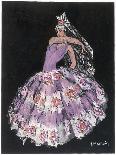 Antonia Argentina (Antonia Merce) Flamenco Dancer in "Cordoba" by Albeniz-Marguerite Mackain-Stretched Canvas