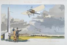 Aviation Meeting at Champagne, published by Mabileau, Paris, 1910-Marguerite Montaut-Framed Giclee Print