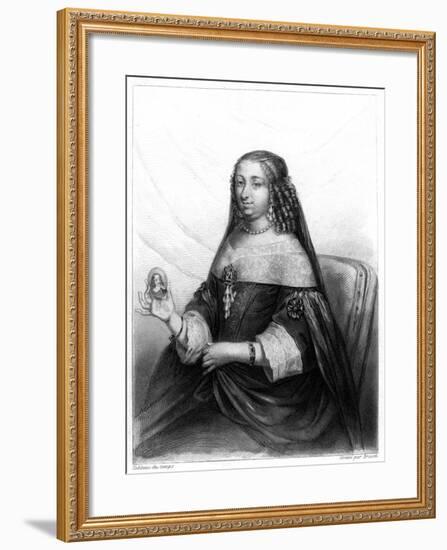 Marguerite of Lorraine, Duchess of Orleans (1615-167)-Brasch-Framed Giclee Print