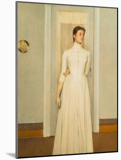 Marguerite, the Artist's Sister-Fernand Khnopff-Mounted Giclee Print