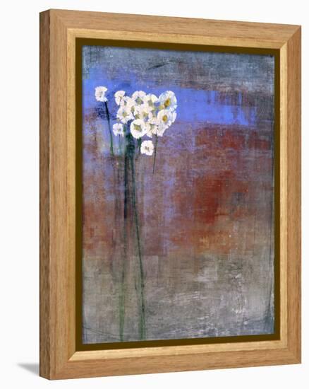 Marguerites 1-Maeve Harris-Framed Premier Image Canvas