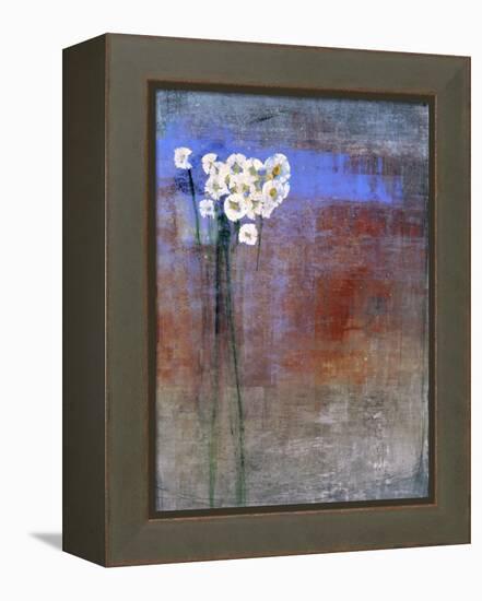 Marguerites 1-Maeve Harris-Framed Premier Image Canvas