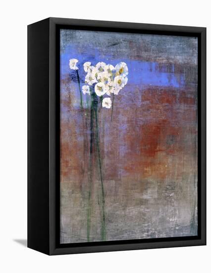 Marguerites 1-Maeve Harris-Framed Premier Image Canvas