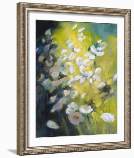 Marguerites dans un Champs-Genevieve Dolle-Framed Giclee Print