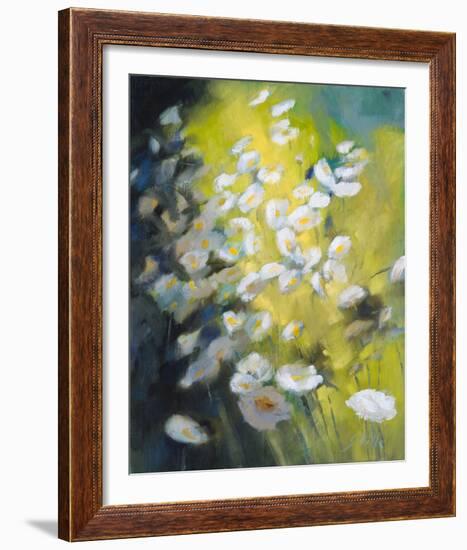 Marguerites dans un Champs-Genevieve Dolle-Framed Giclee Print