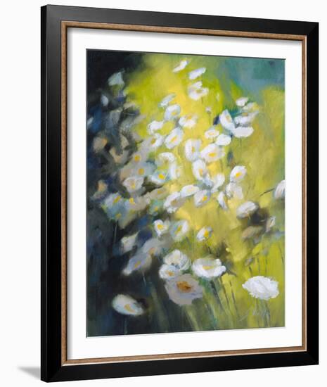 Marguerites dans un Champs-Genevieve Dolle-Framed Giclee Print