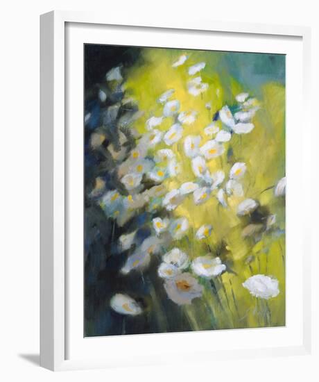 Marguerites dans un Champs-Genevieve Dolle-Framed Giclee Print