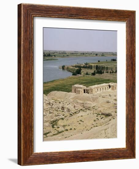 Mari and the Euphrates River, Syria, Middle East-Michael Jenner-Framed Photographic Print