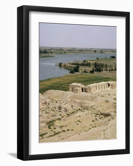 Mari and the Euphrates River, Syria, Middle East-Michael Jenner-Framed Photographic Print