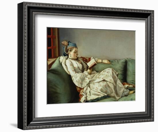 Maria Adelaide Reading-Jean-Etienne Liotard-Framed Giclee Print