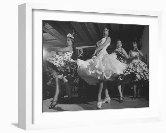 Maria Albaicin with Gypsy Dancers-Loomis Dean-Framed Photographic Print