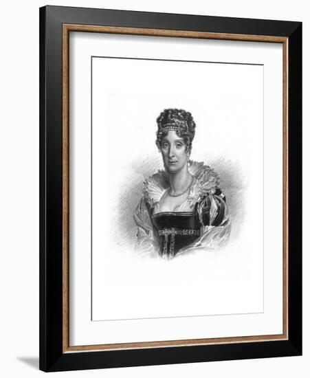Maria Amalia of the Two Sicilies, 19th Century-Dean-Framed Giclee Print
