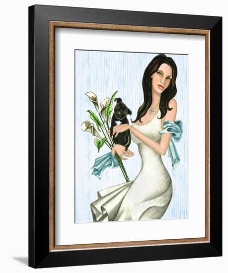 Maria and Lulu-Jami Goddess-Framed Art Print