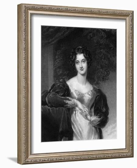 Maria Anne Ashley-Thomas Lawrence-Framed Art Print