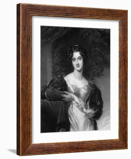 Maria Anne Ashley-Thomas Lawrence-Framed Art Print