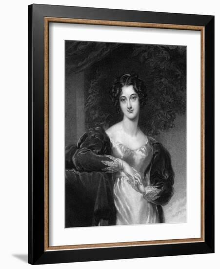 Maria Anne Ashley-Thomas Lawrence-Framed Art Print