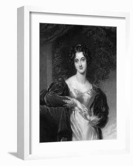 Maria Anne Ashley-Thomas Lawrence-Framed Art Print