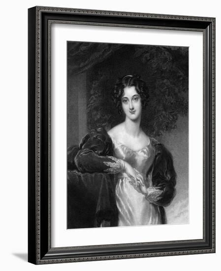 Maria Anne Ashley-Thomas Lawrence-Framed Art Print