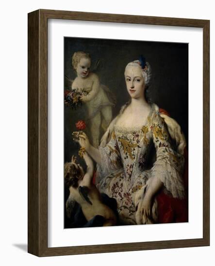 Maria Antonia Ferdinanda of Spain, Ca. 1750-Jacopo Amigoni-Framed Giclee Print