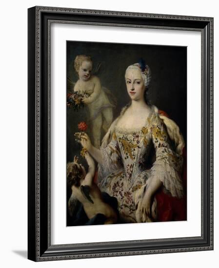 Maria Antonia Ferdinanda of Spain, Ca. 1750-Jacopo Amigoni-Framed Giclee Print