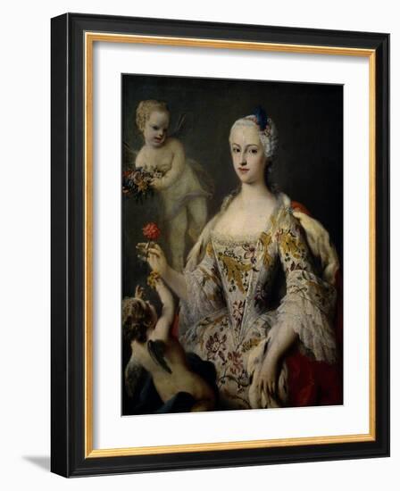 Maria Antonia Ferdinanda of Spain, Ca. 1750-Jacopo Amigoni-Framed Giclee Print