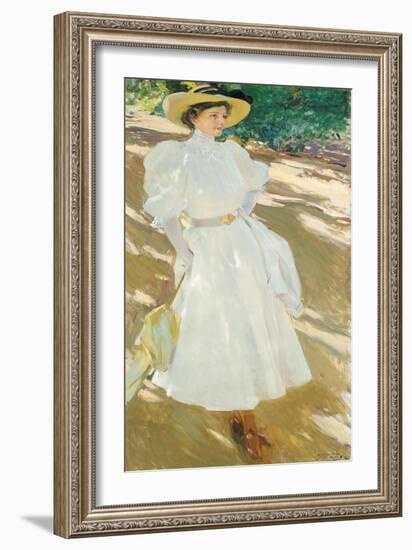 Maria at La Granja, 1907-Joaquin Sorolla y Bastida-Framed Giclee Print