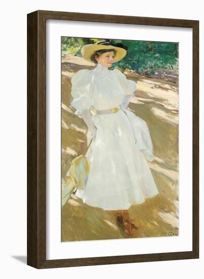 Maria at La Granja, 1907-Joaquin Sorolla y Bastida-Framed Giclee Print