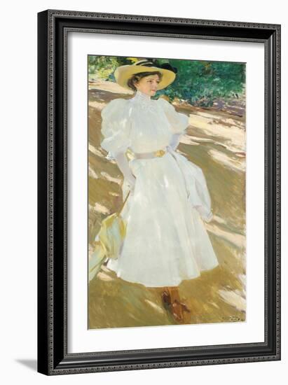 Maria at La Granja, 1907-Joaquin Sorolla y Bastida-Framed Giclee Print