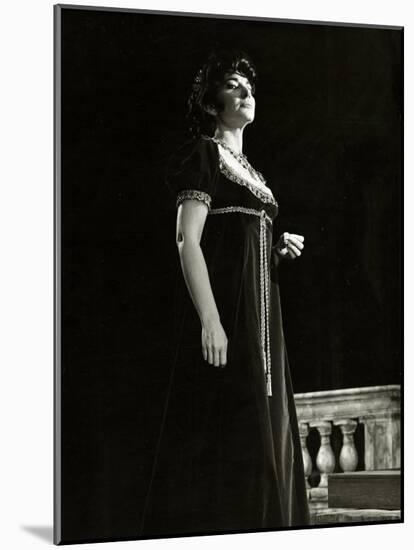 Maria Callas as Floria in Tosca, the Most Renowned Opera Singer of the 1950s-Houston Rogers-Mounted Photographic Print